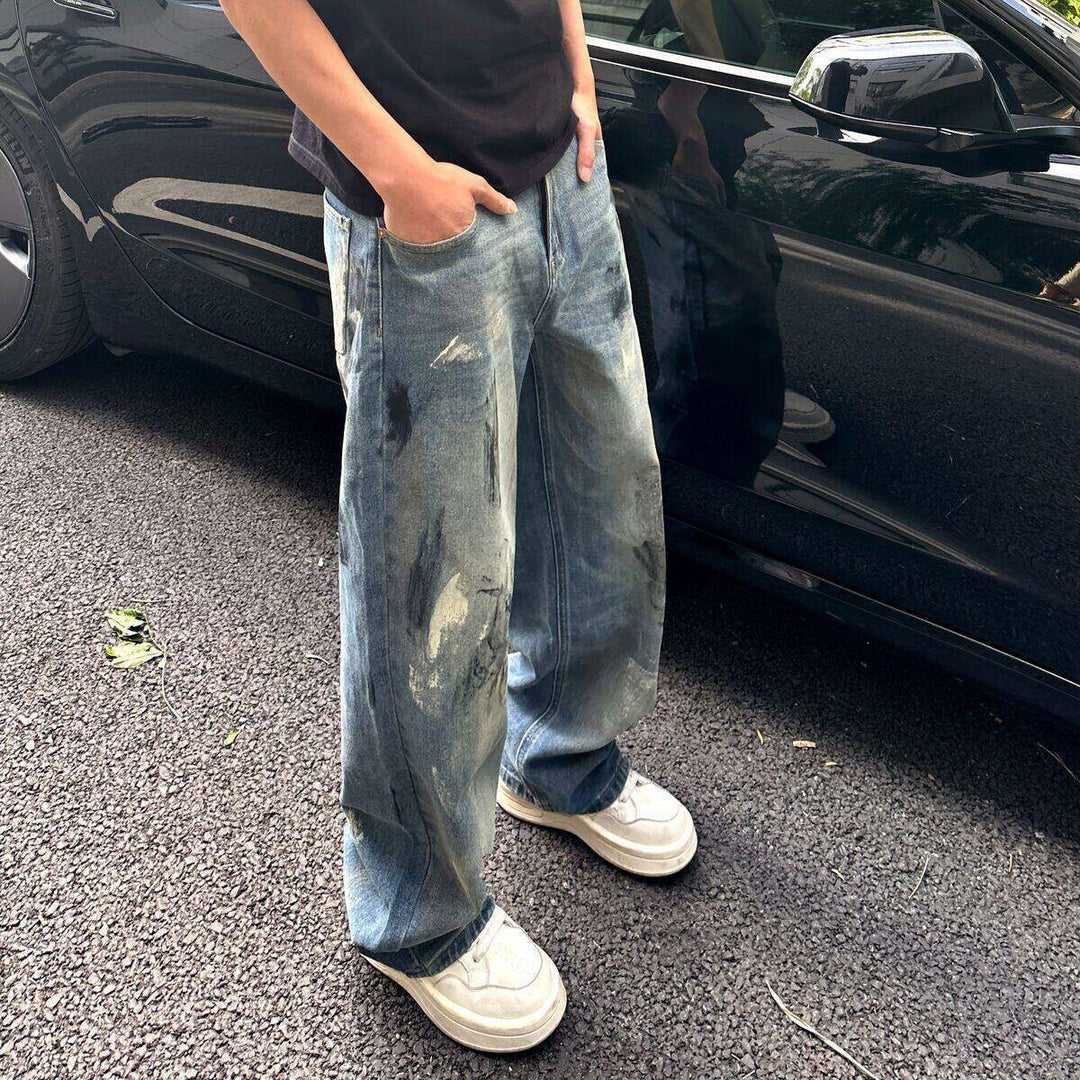 Men's Comfortable Oversized Jeans Mune Fashion