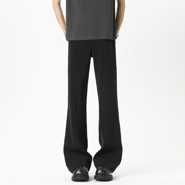 Men's Loose Fit Casual Fabric Pants Mune Fashion