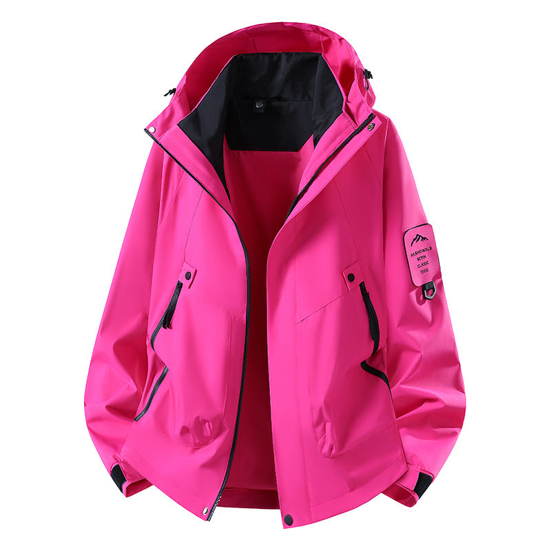 Men's Two-in-One Weather Protection Jacket with Removable Padded Vest and Adjustable Hood Mune Fashion