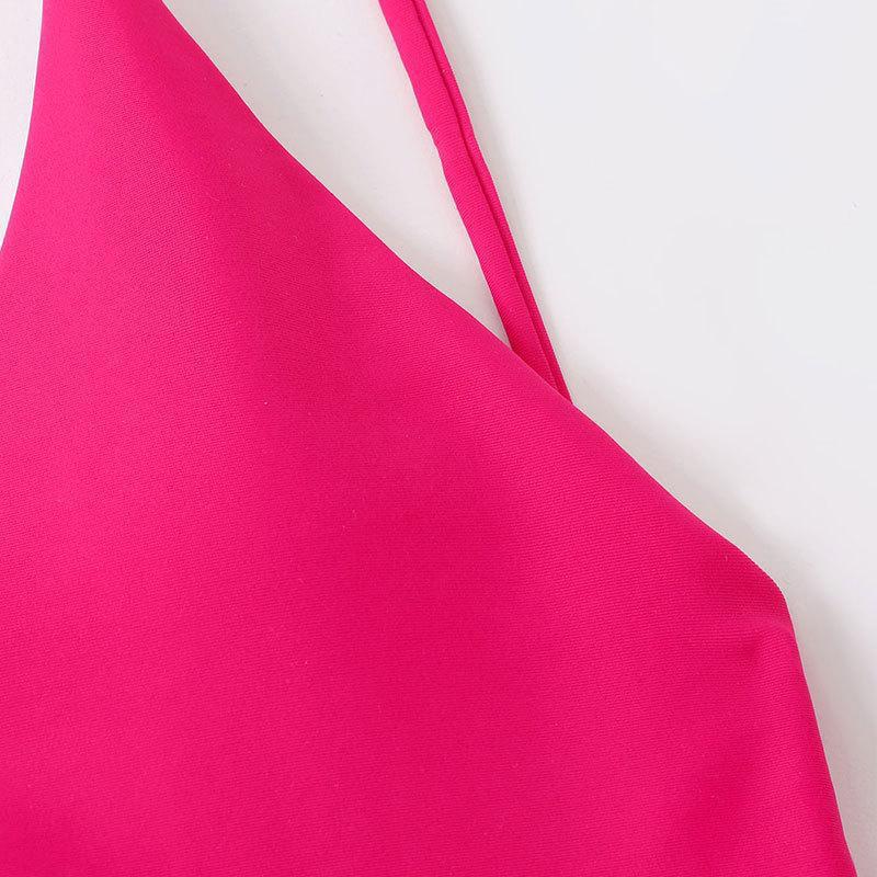 Women's Elegant High-Cut One-Piece Swimsuit Mune Fashion