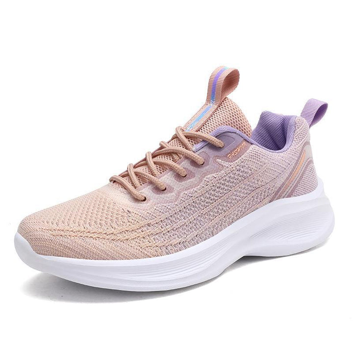 Unisex nan seamless knit performance sneaker with cushioned wave midsole Mune Fashion