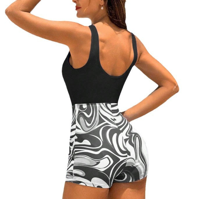 Ladies' Sporty Swimsuit Mune Fashion