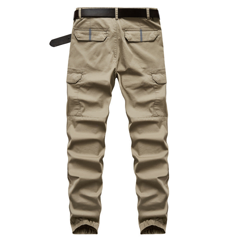 Men's Functional Cargo Pants with Elastic Cuffs Mune Fashion