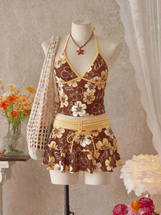 Women's Bikini Set with Skirt Mune Fashion