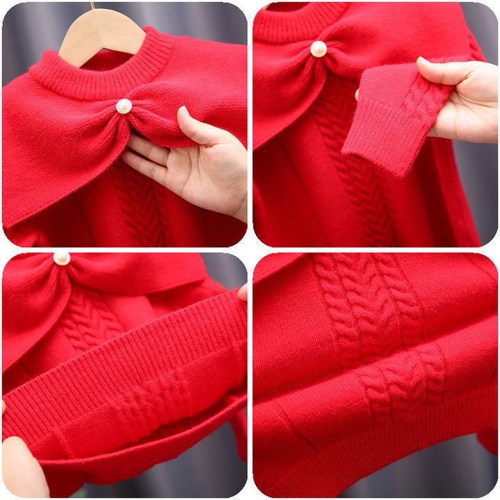 Women's sweater with trendy collar and cable knit pattern Mune Fashion