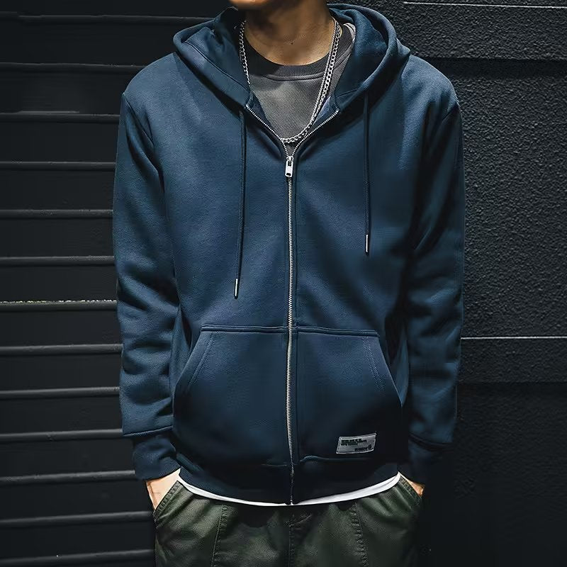 Men's Sporty Hooded Jacket Mune Fashion