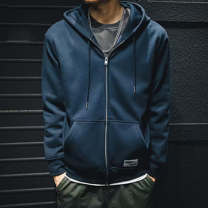 Men's Sporty Hooded Jacket Mune Fashion
