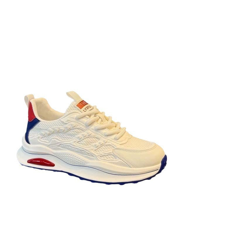 Women's Sporty Air-Cushion Sneakers with Breathable Mesh Upper Mune Fashion