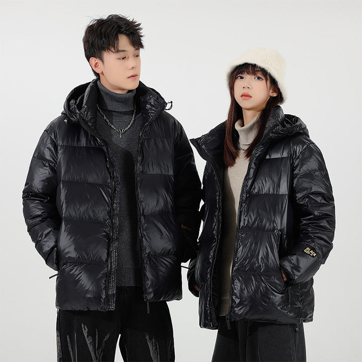 Unisex Padded Hooded Jacket with Thermal Insulation and Adjustable Hem Mune Fashion
