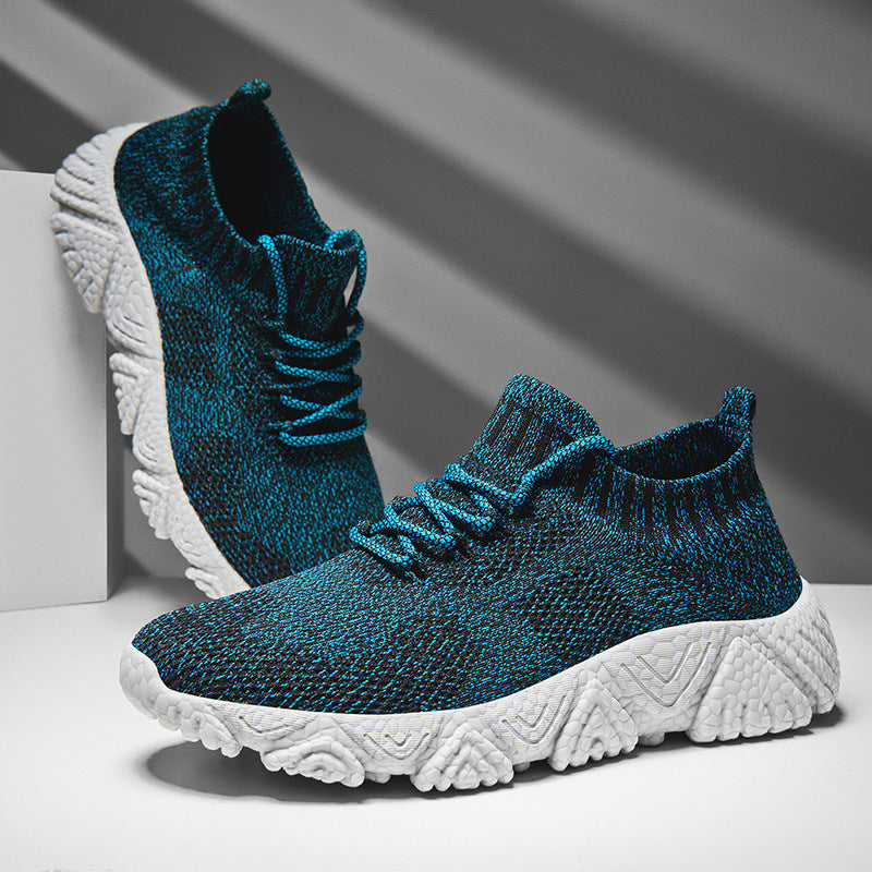 Unisex nan urban knitted slip-on sneakers with sock-like shaft and distinctive profile sole Mune Fashion