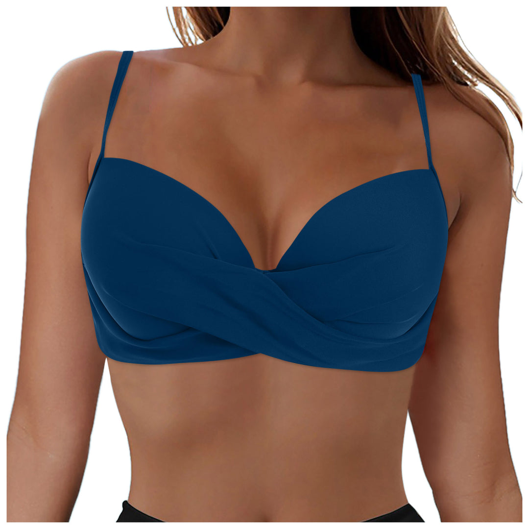 Ladies Elegant Bikini Top with Wrap Design Mune Fashion