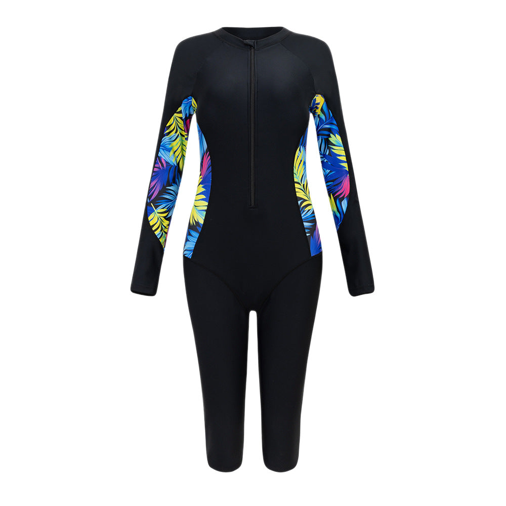 Damen Sportlicher Neoprenanzug Echo Archiv