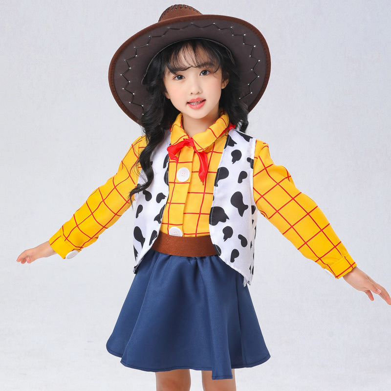 Girl Cowboy Costume Mune Fashion