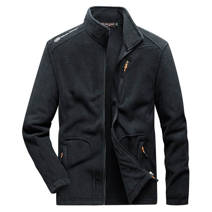 Men's Soft Fleece Jacket with Practical Pockets Mune Fashion