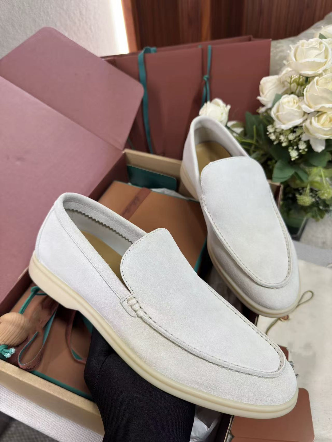 Men Comfortable Moccasins