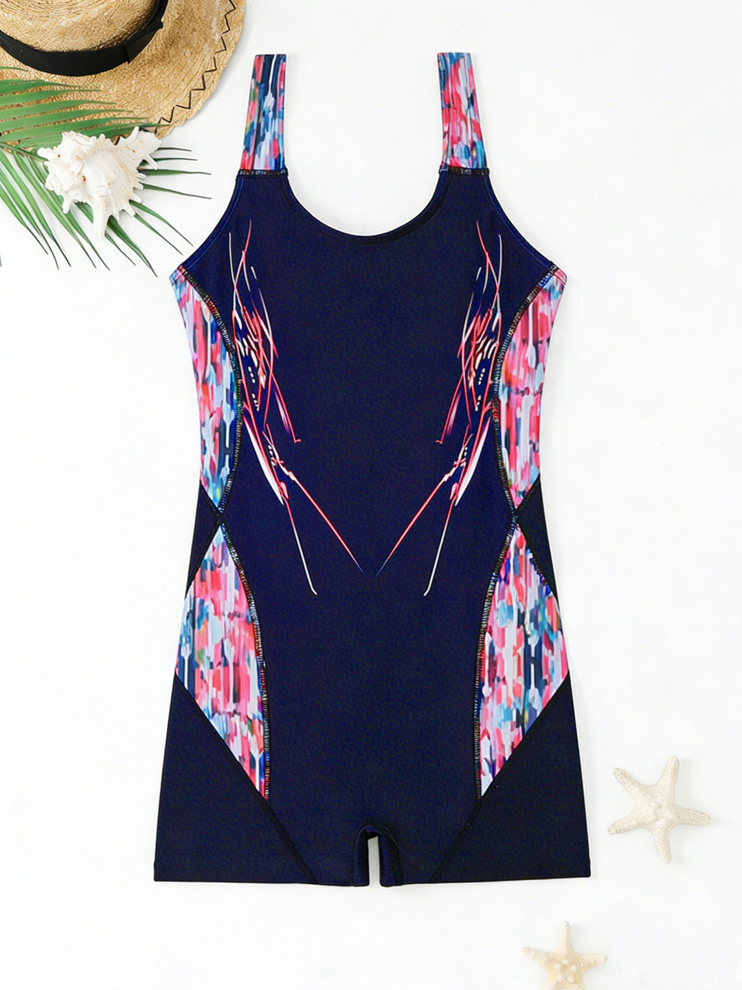 Women's sporty swimsuit with ergonomic cut and colorful design Mune Fashion