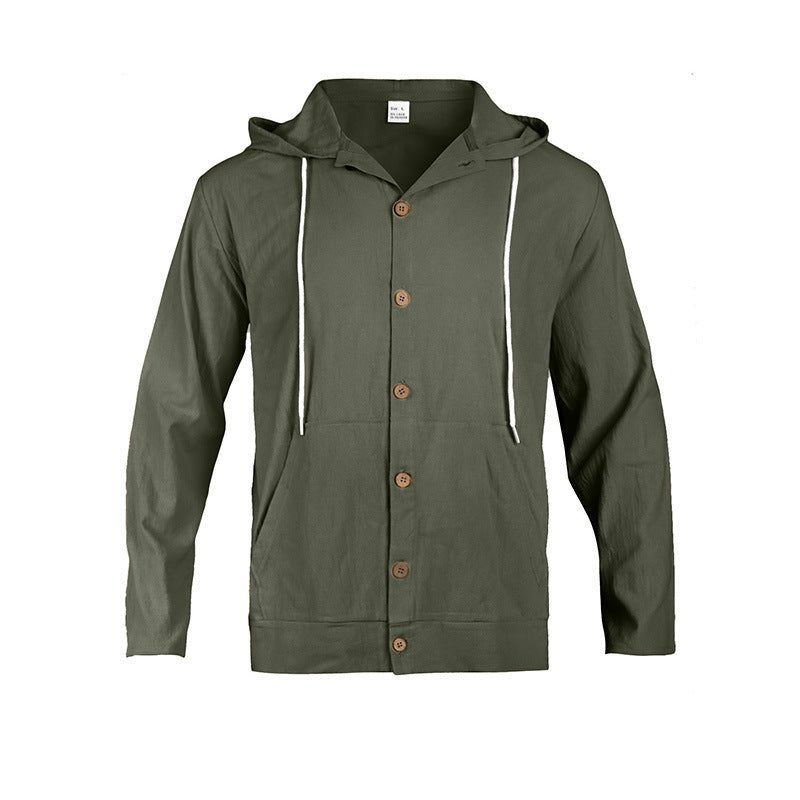 Men's Lightweight Hooded Jacket with Practical Pockets Mune Fashion