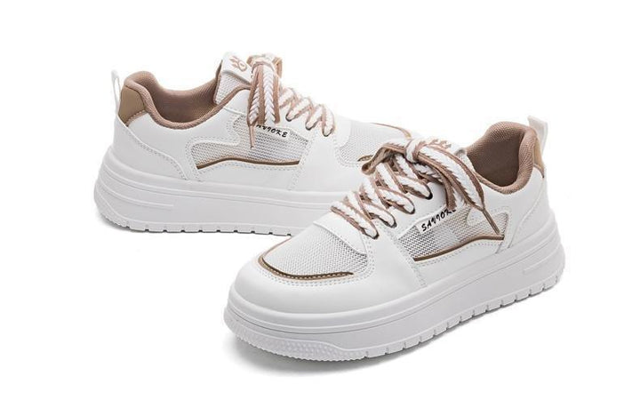 Ladies sporty sneakers with airy mesh surface and cushioning sole Mune Fashion
