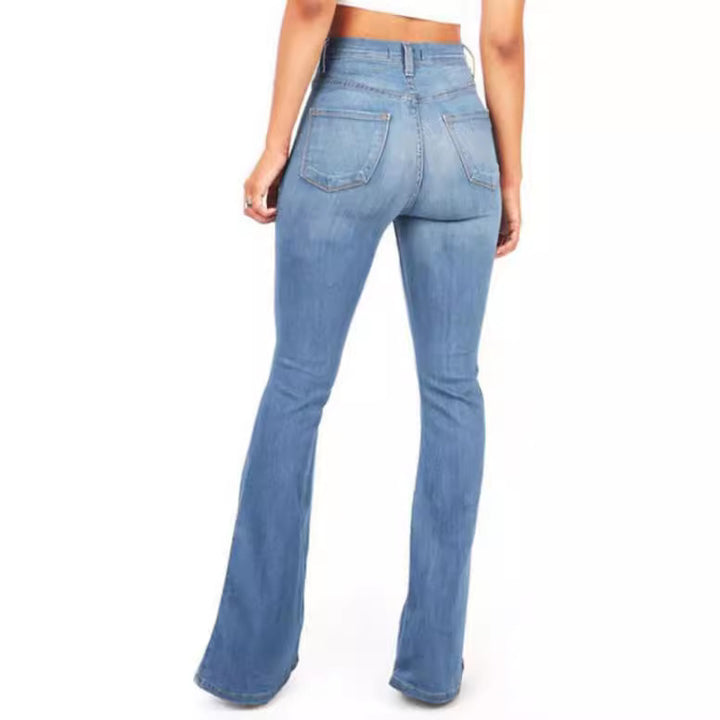 Women's nan jeans with high waist and slight flare Mune Fashion