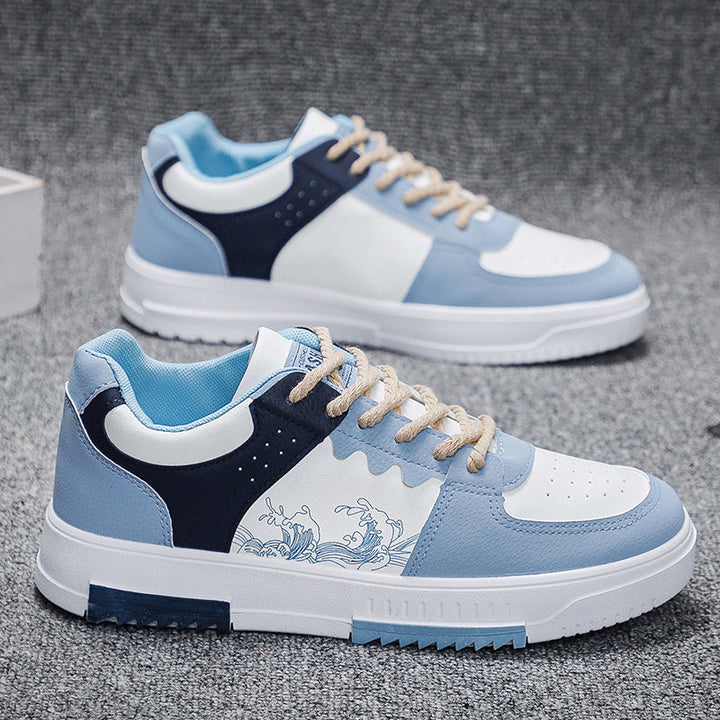 Women's Sporty Casual Shoes with Unique Wave Design Mune Fashion