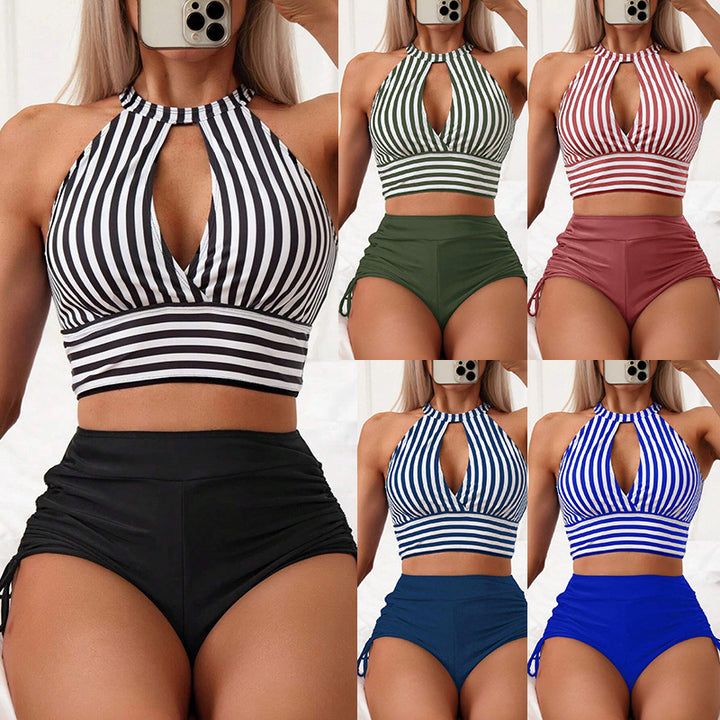 Women's bikini set with asymmetric design and stylish neckline Mune Fashion
