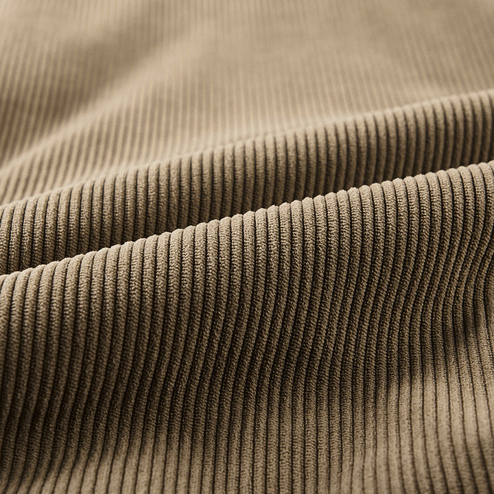 Men's corduroy blouson with quilted thermal lining and ribbed cuffs Mune Fashion