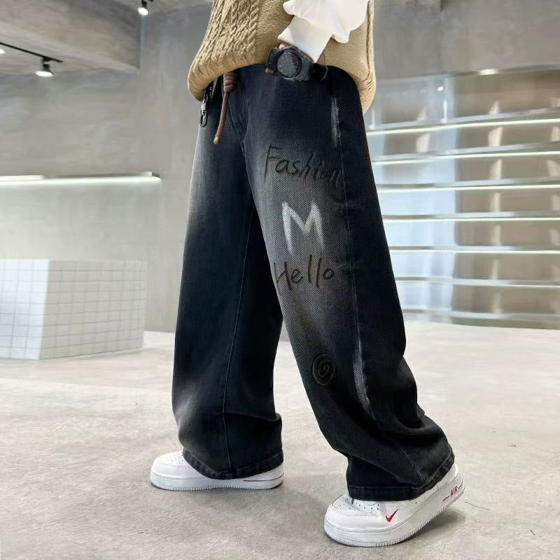 Women wide, stylish jeans Mune Fashion