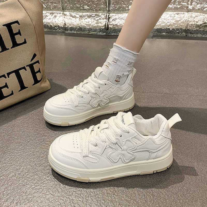 Women's Sneakers in Modern Floral Design Mune Fashion