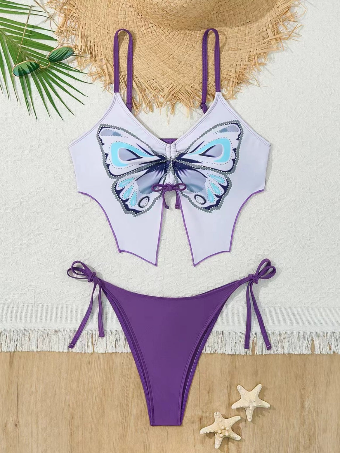 Women's bikini set with playful butterfly design Mune Fashion