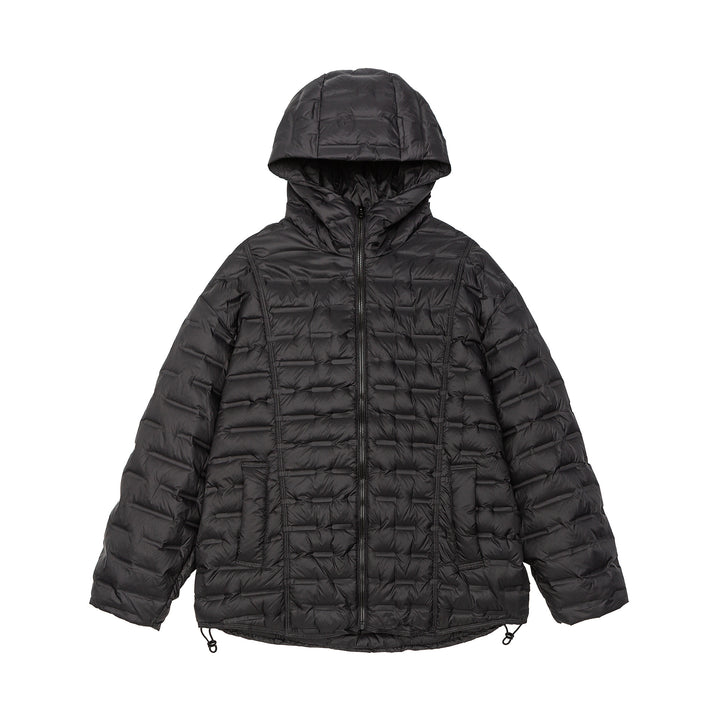 Men's Ultralight Quilted Insulation Jacket with Hood and Adjustable Hem Mune Fashion