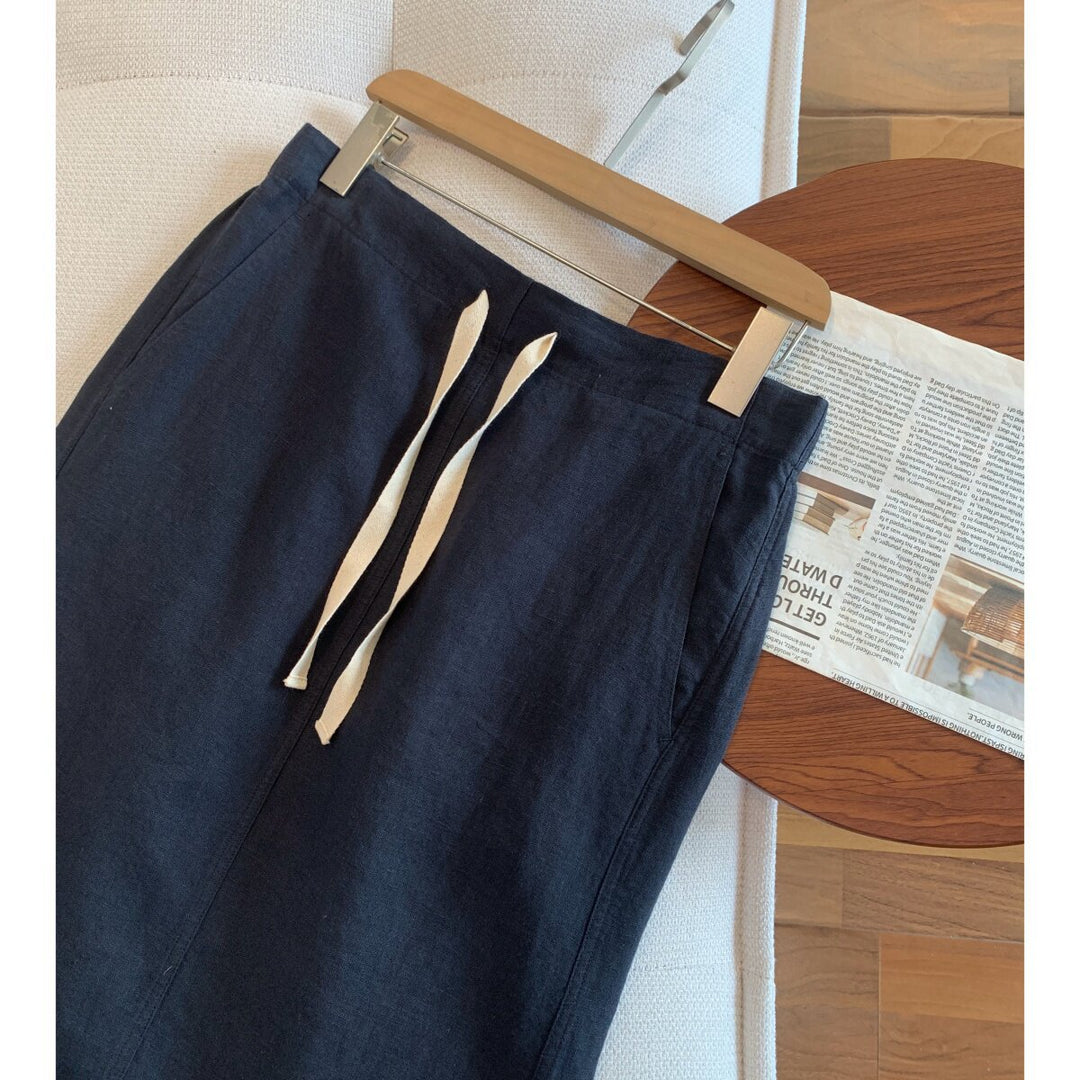 Ladies Casual Linen Blouse Mune Fashion