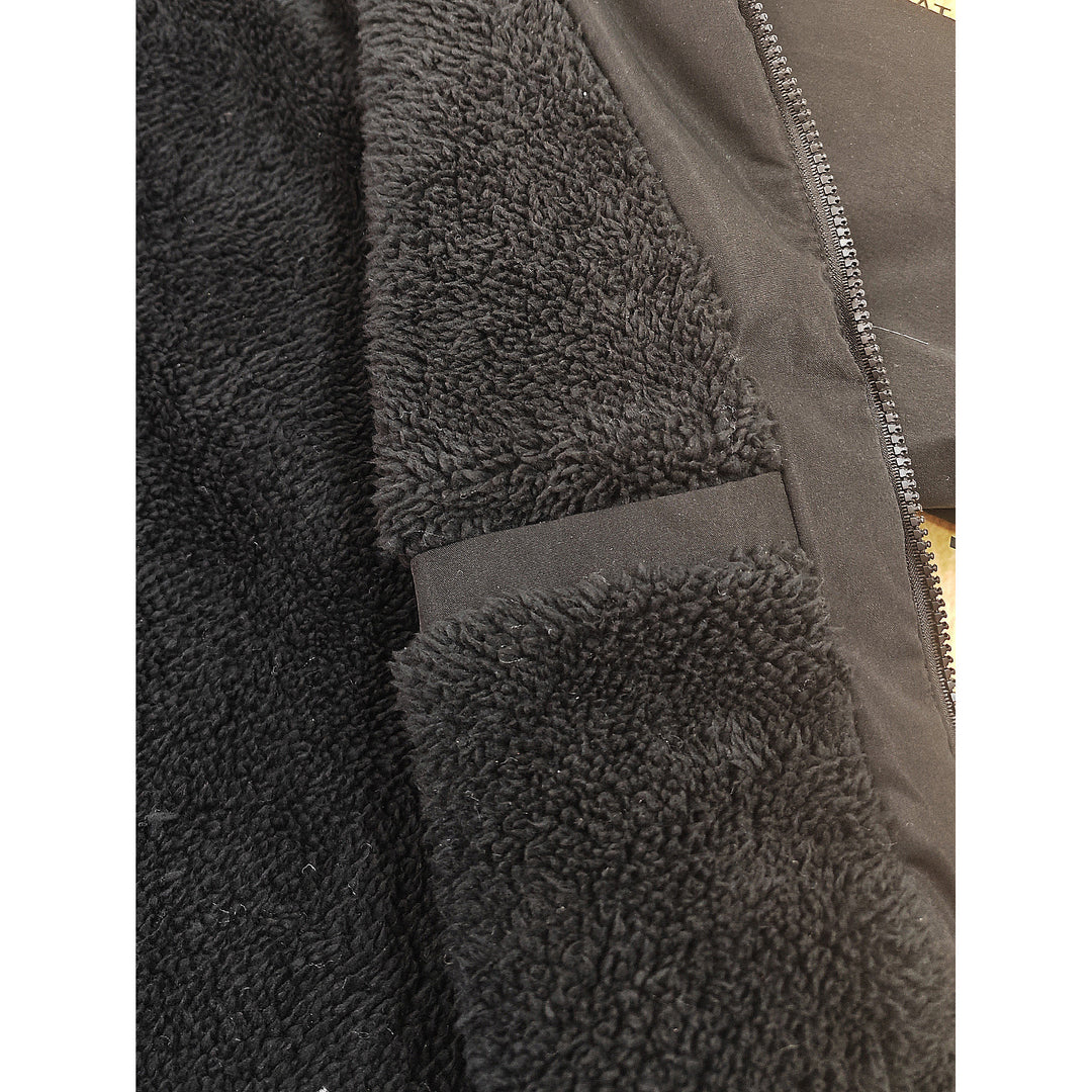 Men's Long Winter Jacket with Hood and Faux Fur Trim Mune Fashion