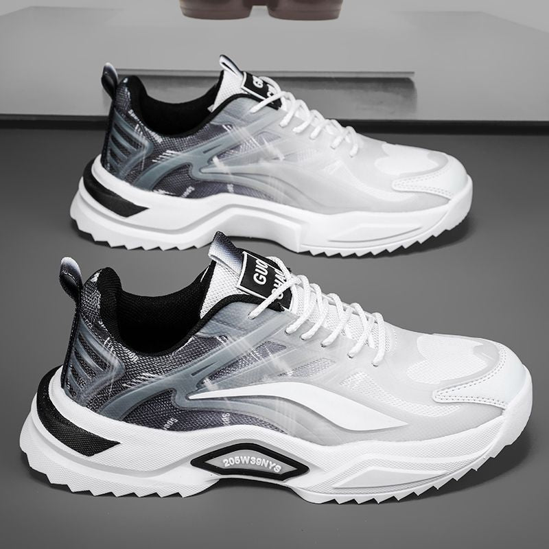 Ladies sporty running and leisure sneakers with breathable mesh construction Mune Fashion
