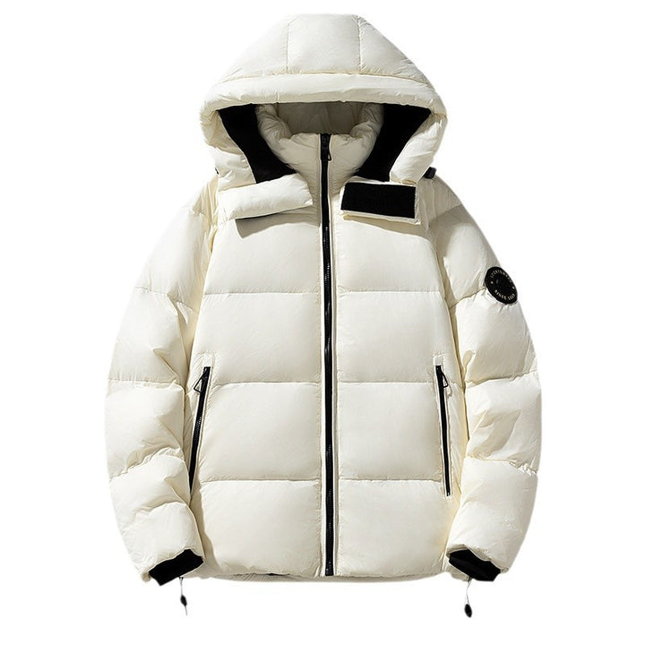 Men's Insulated Padded Jacket with High Collar Mune Fashion