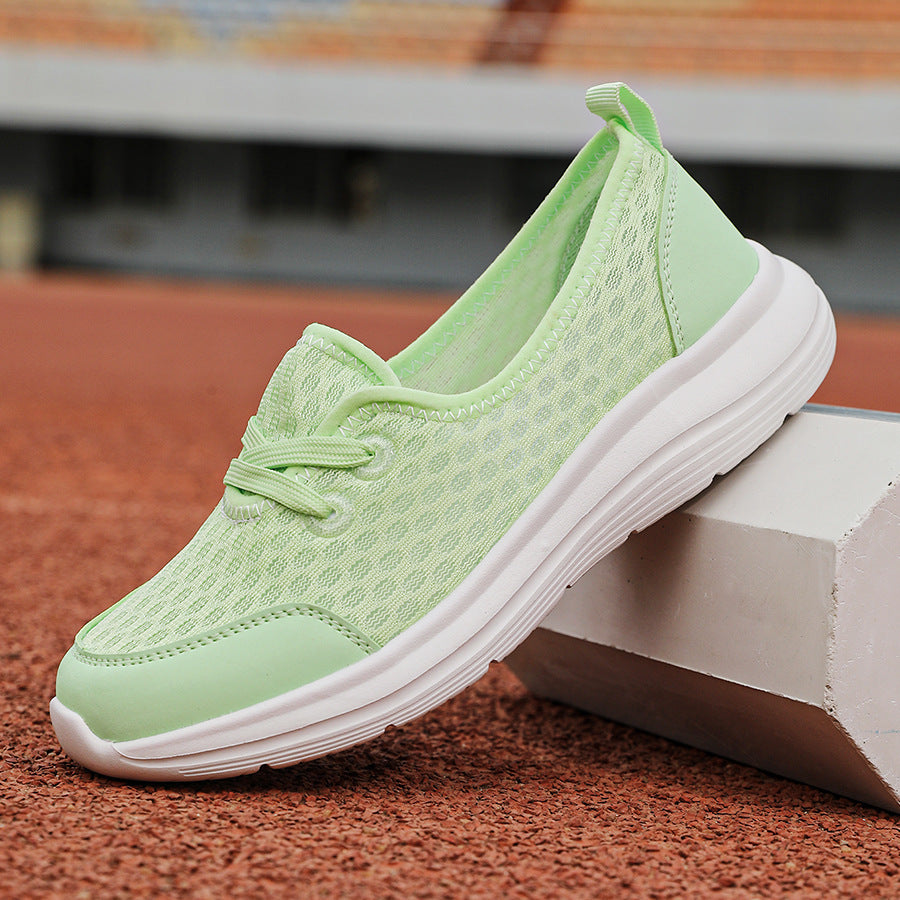 Women's breathable slip-on sneakers with viscoelastic insole and non-slip sole Mune Fashion