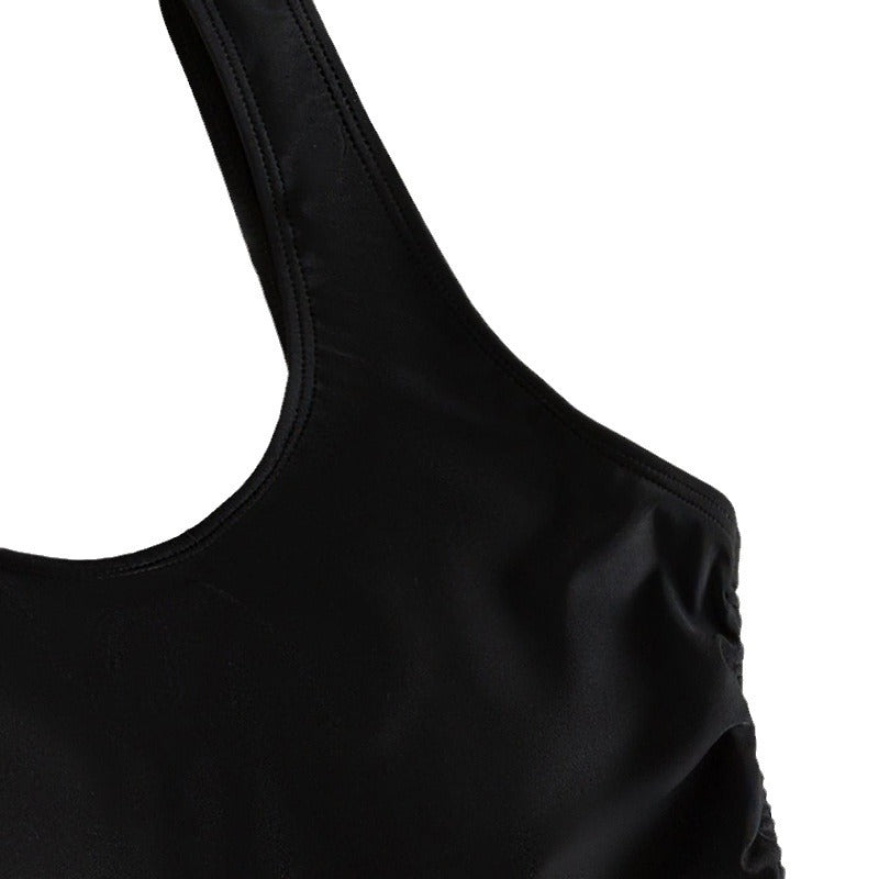Women's One-Piece Swimsuit with Cut-Out Design and High Leg Cut Mune Fashion