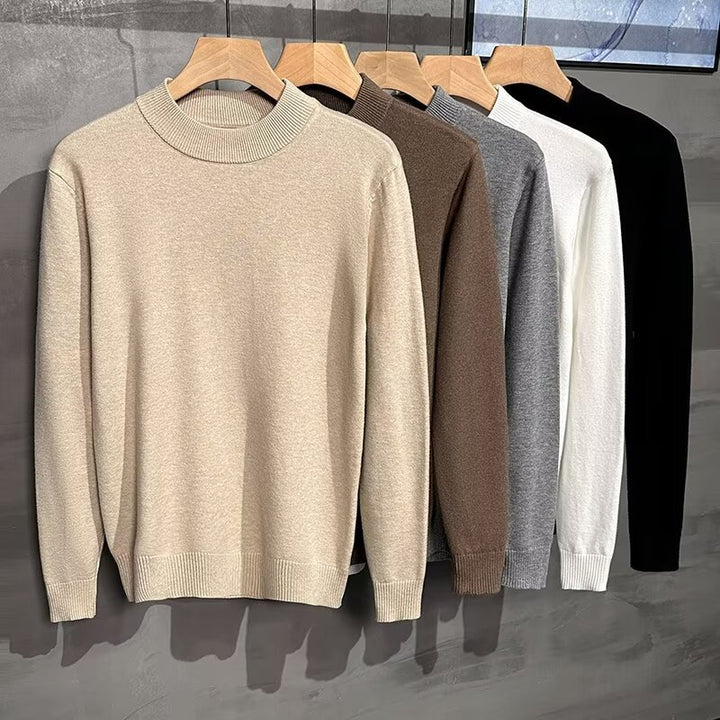 Men Elegant Turtleneck Sweater Mune Fashion