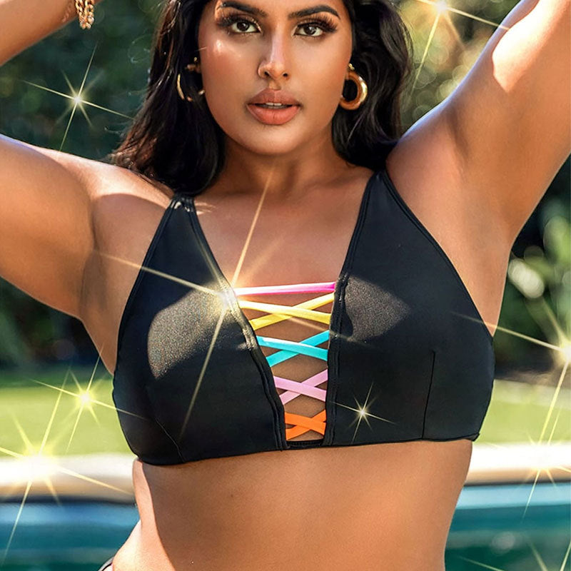 Ladies Bikini Top with trendy lacing design Mune Fashion