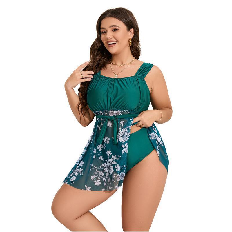 Ladies beach dress with transparent overlay Mune Fashion