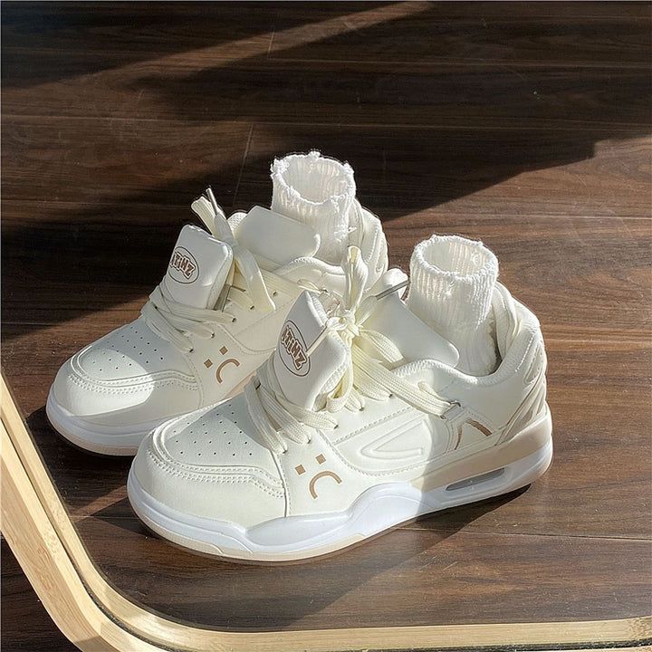 Women's Athletic Sneakers with Breathable Upper Material and Cushioning System Mune Fashion