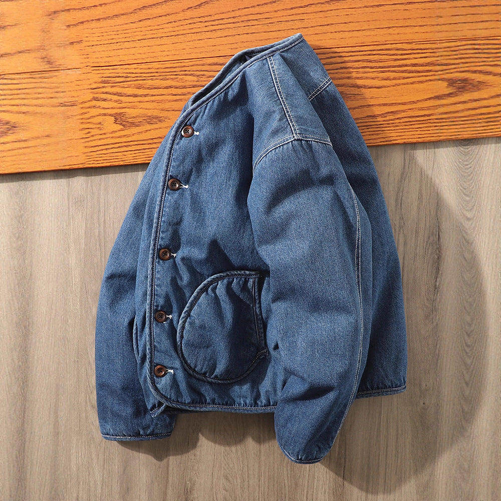 Men's transitional jacket with button closure Mune Fashion