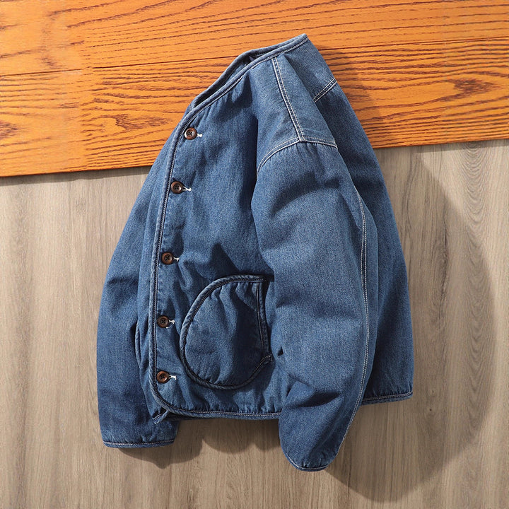 Men's transitional jacket with button closure Mune Fashion
