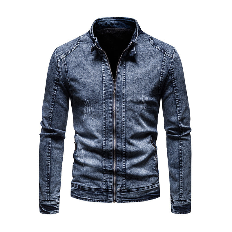Men's Fashion Jeans Jacket Mune Fashion
