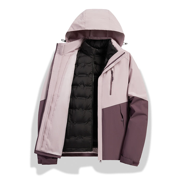 Men's Convertible Winter Jacket with Removable Quilted Lining Mune Fashion