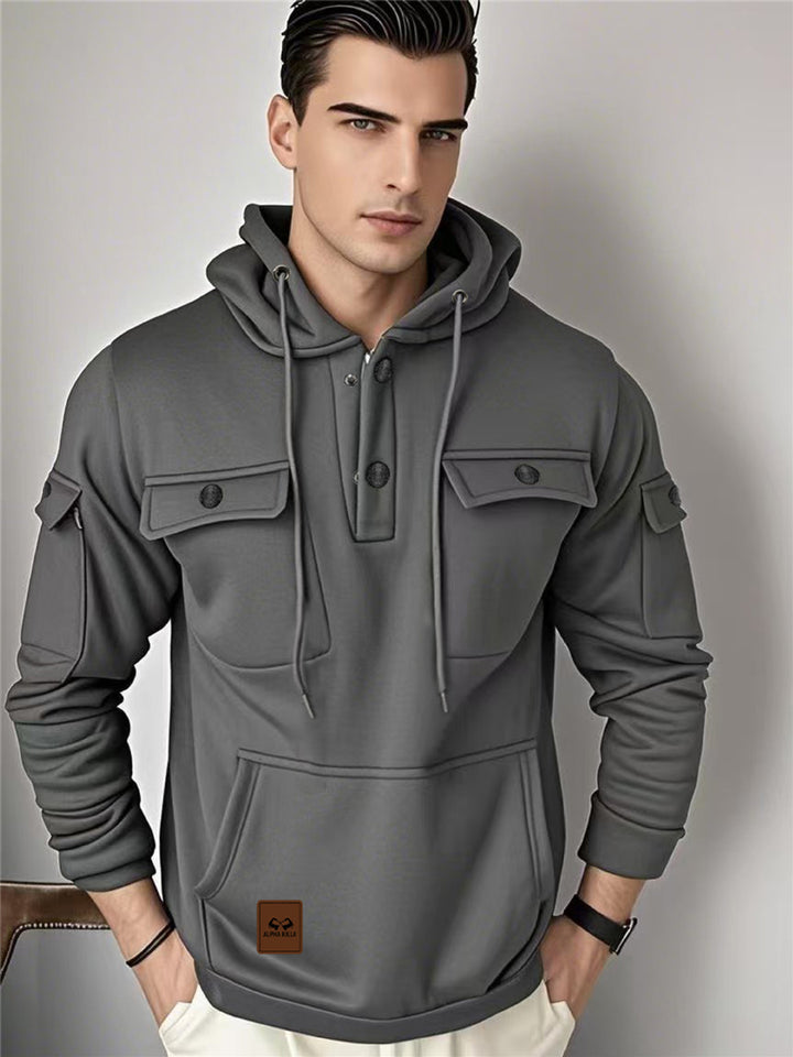 Men's Multifunctional Hooded Jacket Mune Fashion