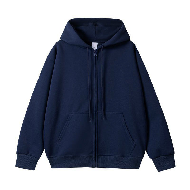 Unisex Oversized Hoodie Jacket with Full Zip and Kangaroo Pocket Mune Fashion