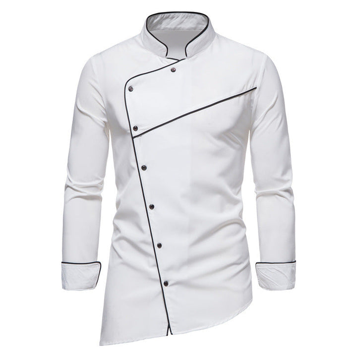 Men's chef jacket with stylish accents and professional cut Mune Fashion