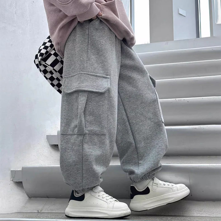 Ladies comfortable cargo leisure pants Mune Fashion