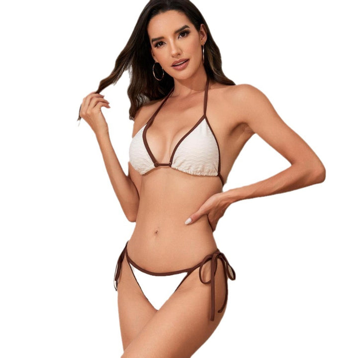 Ladies Triangle Bikini Set Mune Fashion