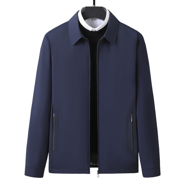 Men's Fashionable Transitional Jacket with Comfortable Side Pockets Mune Fashion